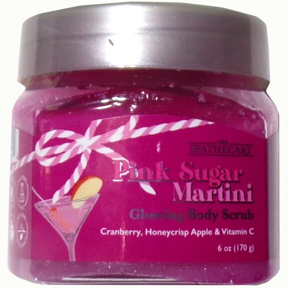 Spathecary Body Scrubs Pink Sugar Martini Glowing (Set of 2) - Picture 4 of 4